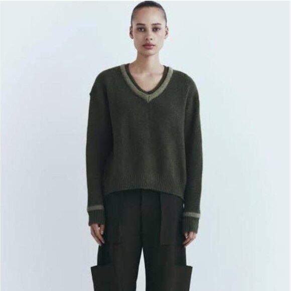 Zara Open Back Knit Sweater M - Picture 4 of 7